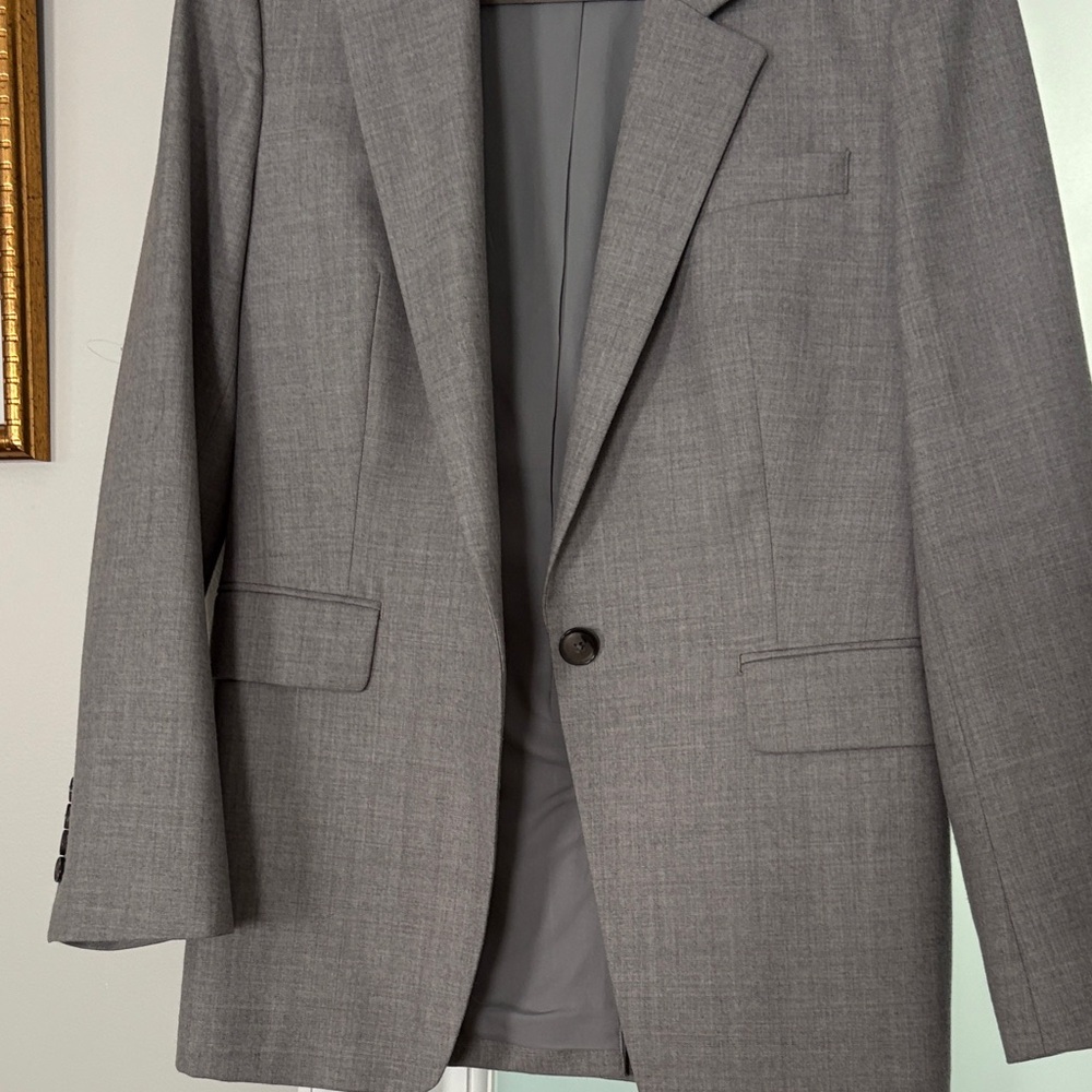 Banana Republic Classic Gray Blazer